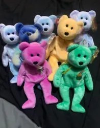 6 beanie babies all for $30 or each for $5