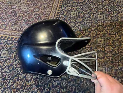 Easton TSA Natural BBSB Softball Helmet Size 6 3/8-7 1/8 Navy Blue SKU8000215. Very good condition. Normal wears, no...