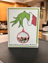 Two cards. Youll receive one completed card and elements required to assemble the other. All are individually hand...