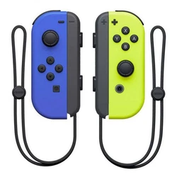 Cet ensemble comprend une manette Joy-Con gauche, une manette Joy-Con droite, ainsi que deux sangles noires pour...