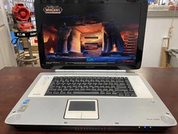 Very nice old gaming laptop, Nvidia graphics! has a few external scratches from being pretty old. But the screen and...