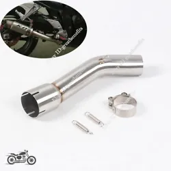 For Yamaha FZ1 FZ1N 2006-2015 Years. Front&Mid Link Pipe. Exhaust Muffler Tail Pipe. Type:Exhaust pipe. 1 x exhaust Mid...