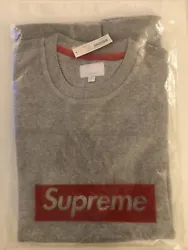 Supreme Terry Football Top SS15 Size Medium Grey New DS. Condition is 