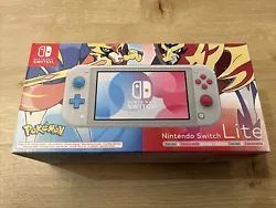 Console Nintendo Switch LiteÉdition limitée Pokemon Zacian Et Zamazenta(Jeu non inclus dans le pack d’origine)NEUF,...