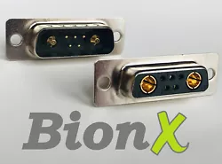 2 Connecteurs Mâle + Femelle Batterie Vélo électrique BionX - Matra - KTM - SMARTVeuillez vérifier la...