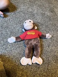 Curious George Monkey Plush Toy Stuffed Animal 17