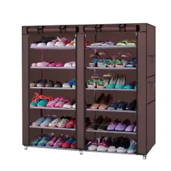 A shoe rack is the perfect shoe storage solution! Featuring a compact body, it will not occupy too much room. It will...