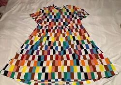 This Target Pride LGBTQ checkered doll dress in womens size XS is brand new with tags. It features an A-line style and...