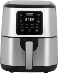 Bella Pro Series - 4.2-qt. Digital Air Fryer - Stainless Steel Finish. Your new countertop convenience, this Bella Pro...