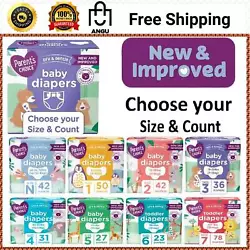 Parents Choice Dry and Gentle Newborn Diapers help keep your baby comfortable and happy. Designed to lock away wetness...