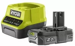 La Kit batterie et chargeur Ryobi RC18120-120 fait partie de la système dalimentation pour outils électriques sans...