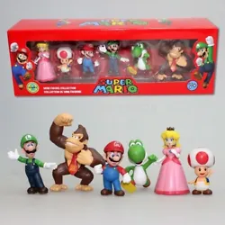 Love Super Mario! This set completes the set. Highly collectible toys;. Perfect gift for kids;. Intense colors which...