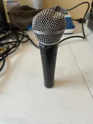 Micro Shure SM58. tested and checked, works great.