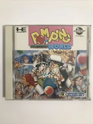 POMPING WORLD NEC PC ENGINE VERSION JAPONAISE. Pictures show actual item that you will receive.