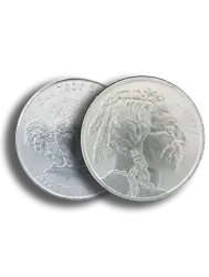 The 1 oz 0.999 Silver Buffalo Indian Round is a great opportunity to add value and status to your portfolio. This...