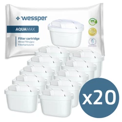 FILTRE UNIVERSEL POUR LES CANALISATIONS WESSPER AQUAMAX. Le filtre réduit ainsi de manière significative la dureté...
