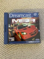 MSR Metropolis Street Racer / SEGA Dreamcast / PAL / EUR.