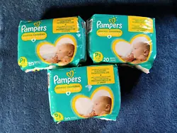 Type: Pampers Preemie Swaddlers, Healthcare. New, hard to find lot of unopened Pampers preemie diapers. Thus 60 diapers...