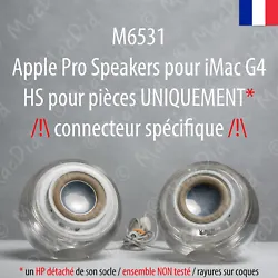Apple / Harman Kardon : M6531. Compatibilité : PowerMac G4 466MHz, PowerMac G4 533MHz, PowerMac G4 Dual 533MHz,...