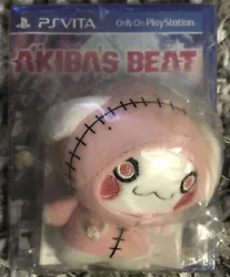 Akibas Beat PS Vita (PlayStation Vita) Includes Plush toy BRAND NEW fast ship. Please refer to pictures for details.