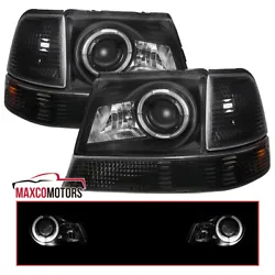 1998-2000 Ford Ranger. Headlight StyleHalo, Projector, Reflector, LED DRL. Housing ColorMatte Black. note Policy. We do...