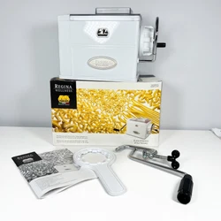 Marcato Regina Wellness Machine 5 Types Pasta Drawn Short Maker Short Macaroni. This includes all parts and instruction...