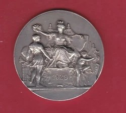 Edge: Smooth. Estimate:?. The price of the port is based on the weight. Etat: SUP. Métal: Bronze argenté. Non signé....