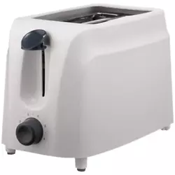 The white Brentwood TS-260W Cool Touch 2-Slice Toaster can toast bread, pastries, waffles and more. Choose between 6...