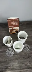 B&P Marketing Multi-Grater Stainless Steel Blades White Preowned.