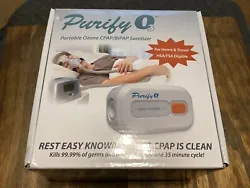Purify O3 Portable Portable Ozone CPAP/BiPAP Sanitizer MachineOpen box condition, never used Free Shipping.
