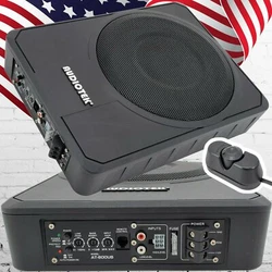 Genuine Audiotek 1000 Watt Car Audio Compact Under Seat Slim Powered Subwoofer Enclosure - 2nd. Our reviewers tested...
