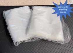 Our bags will work on your sealer! 8 x 12 Quart Size (100 count) 4 mil. Our Vacuum Sealing bags may be used on....