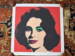 A giclee print of Andy Warhols 