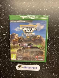 Jeux Vidéo Xbox One Séries X Monster Jam Steel Titans 2 Neuf Francais Blister. État neuf sous blisterVoir les photos...