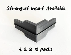 These inserts are constructed from impact-resistant plastic on a high-end 3D printer optimized for producing strong...