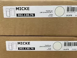 Ikea MICKE Desk, white 28 3/4x19 5/8 