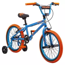 Learning to ride is rad with the burst kids bike. Plus, it has both a rear coaster (pedal) brake for intuitive...