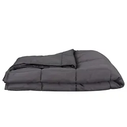 【PREMIUM MATERIAL】: Our weighted blanket is made of 100% breathable natural cotton and filled with premium glass...