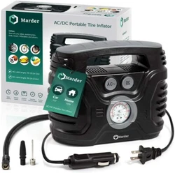 LOADS OF USES:Marders Inflator can pump up almost any air-inflated item. Inflate tires of cars, bikes, sedan and...