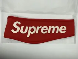 Supreme Fleece Headband Red FW13 BRAND NEW WITH TAGS ; Extremely RARE!ITEM PICTURED AS IS CONDITION 100% AUTHENTIC