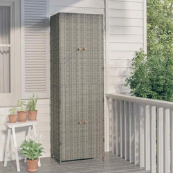 Cette armoire de rangement de jardin est conçue pour être un supplément décoratif et pratique à votre décor...