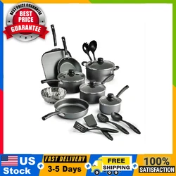 The patterned interior nonstick coating ensures easy cooking and simple cleanup, while the heat- and shatter-resistant...