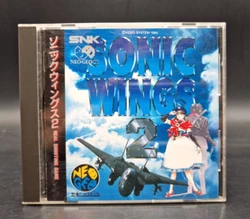 Jeu Sonic Wings 2 pour SNK Neo Geo CD NTSC-J JAP vendu dans son boîtier avec sa notice dorigine. Sonic Wings 2- SNK...