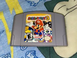 Mario Party 3 Nintendo 64 Authentic Tested Saves N64. The exact game in the photos is for bid. The game is authentic...
