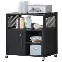 Item Model Number:Lateral File Cabinets. Large Enclosed Cabinet. 4 heavy-duty casters are more durable and easier to...