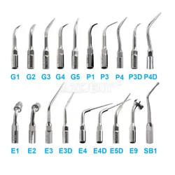 For EMS Woodpecker dental scaler handpiece. Compatible with EMS Woodpecker. Scaling:(G1 G2 G3 G4 G5 ). G5 used for...