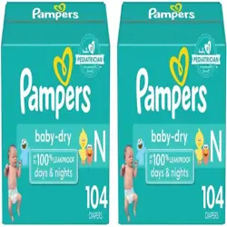 Use with Pampers Baby Fresh Wipes for healthy skin. Color: Newborn. Gentle on baby’s delicate skin—hypoallergenic...