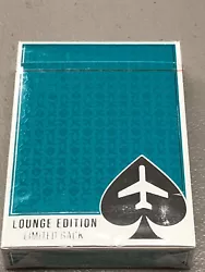Jet setter playing cards - limited back lounge edition. Expert Playing Card Co. Only 1000 were printed and this deck is...