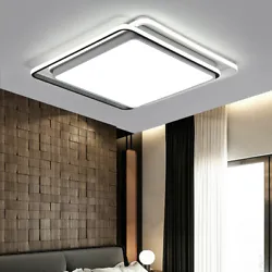 ❤ Hardware lamp body, precision iron forging, solid and not easy to deform, durable. Modern Acrylic LED Ceiling Light...