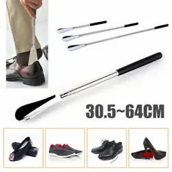 Type: Shoe Horn. 1 x Shoe Horn. Material: Stainless Steel. TypeShoe Horn. Color: Silver+Black. You wont have to bend or...